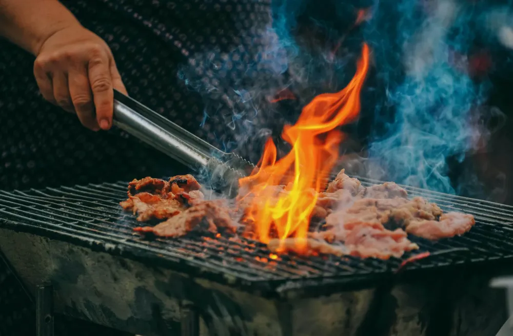 Barbecue près de Aulnay
